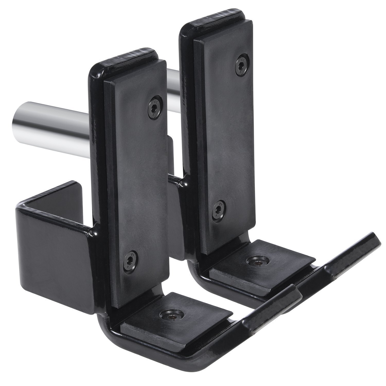 A2ZCARE Pair of Steel J-Hook for Power Rack - 2x2 Square Tubes